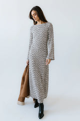 Lennon Textured Maxi Dress