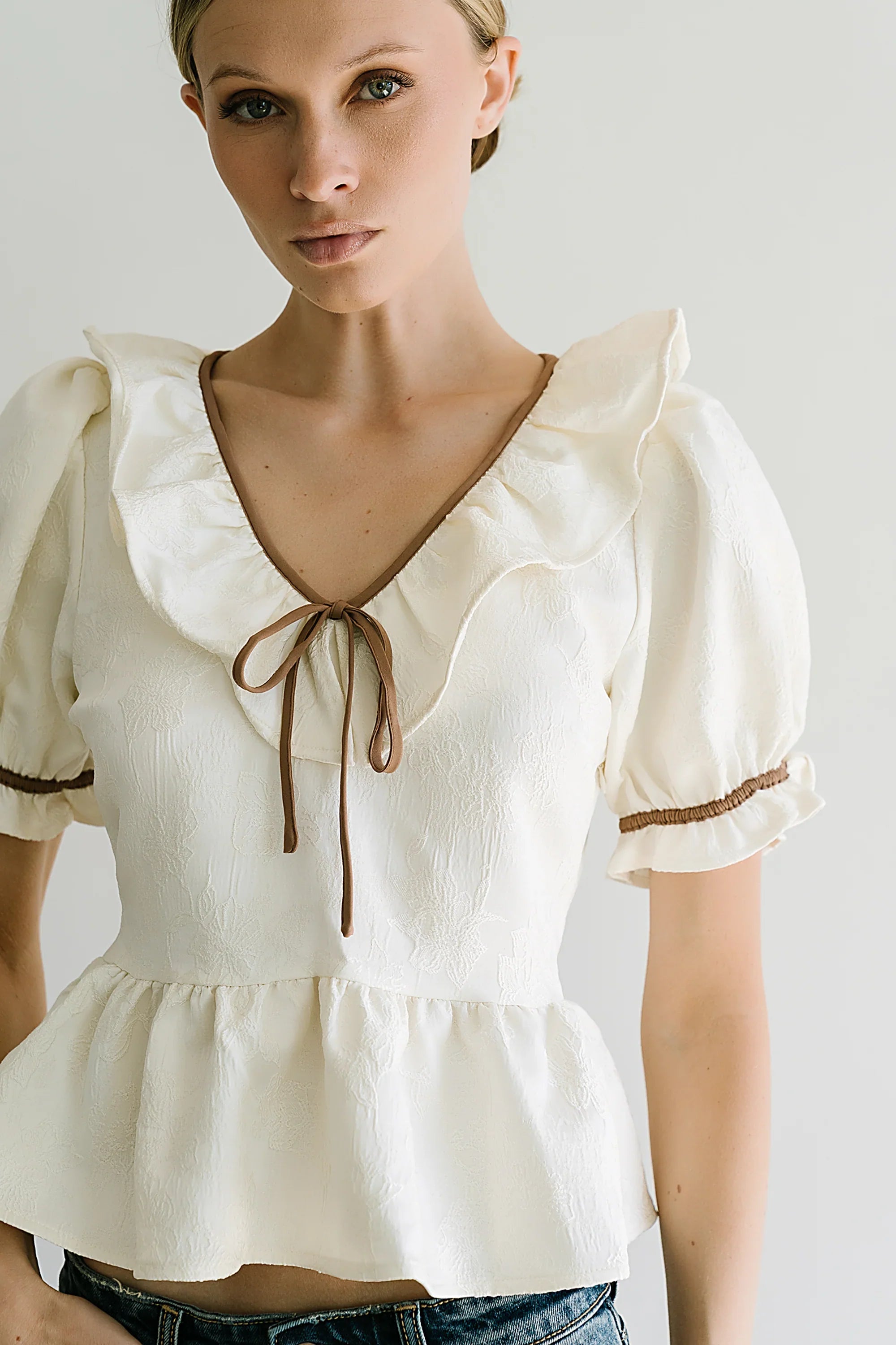 Jozie Contrast Blouse